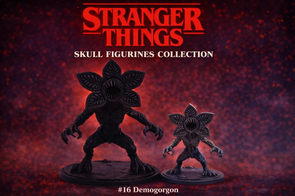 Stranger Things Skull Figurines #16 Demogorgon - Image 1