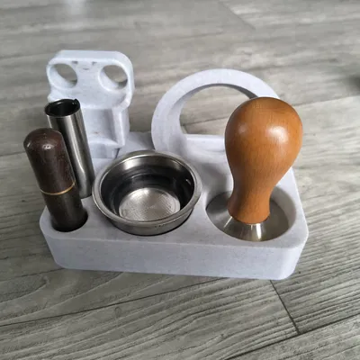 Giá đỡ dụng cụ pha cà phê dễ in (Easy to print coffee tools holder)