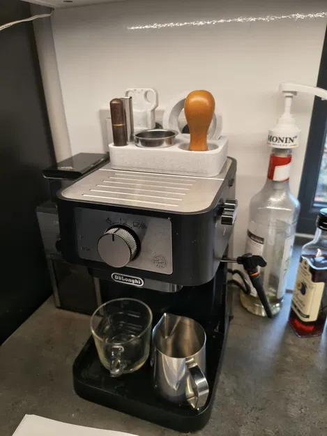 Giá đỡ dụng cụ pha cà phê dễ in (Easy to print coffee tools holder) - Image 2