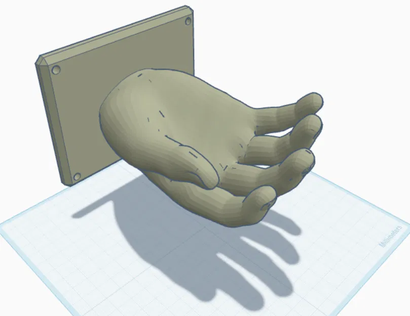 Móc Treo Tường Hình Bàn Tay 3D Đa Năng - Image 1