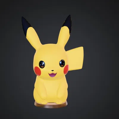 Mô Hình Pikachu 3D Đáng Yêu - Tải File In 3D