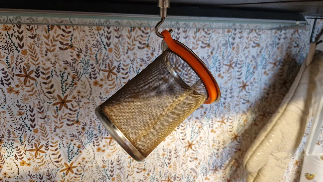 Kẹp giữ và phơi khô rây lọc trà Ikea Rikling bằng in 3D - Image 1