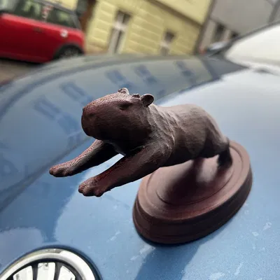 Thần khí Capybara cho xe của bạn