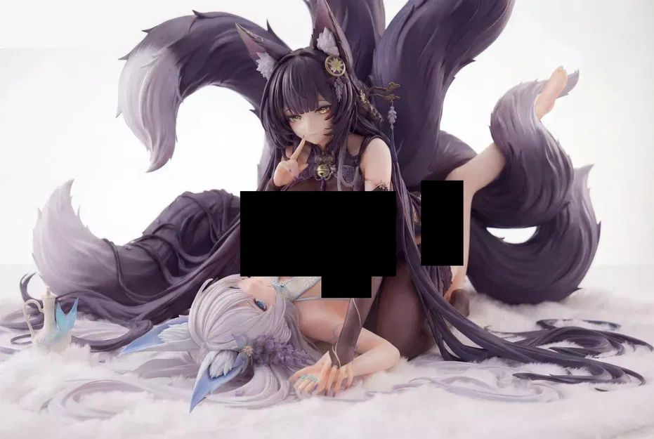 Mô hình Anime/Hentai: Cặp Lesbians Curvy Figure (NSFW) - Image 1