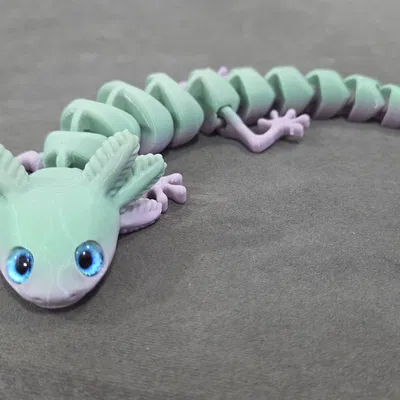 Axolotl mắt to – tương thích mắt kính 6mm + 8mm