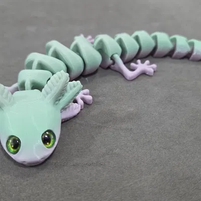 Axolotl mắt to – tương thích mắt kính 6mm + 8mm