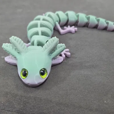 Axolotl mắt to – tương thích mắt kính 6mm + 8mm