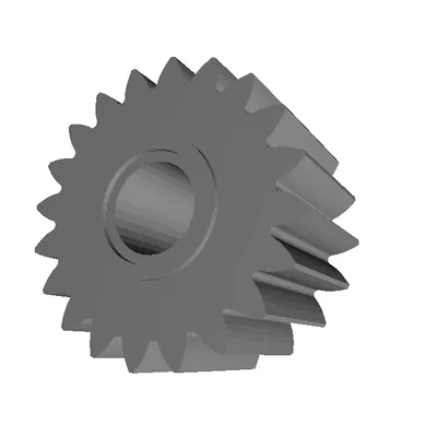 Mẫu 3D tái tạo bánh răng rewind Sony WM-DD / WM-2