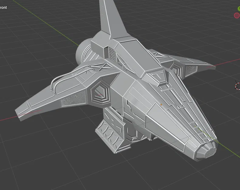 Mô Hình Tàu Vũ Trụ "Spaceship" In 3D Độc Đáo - Image 1