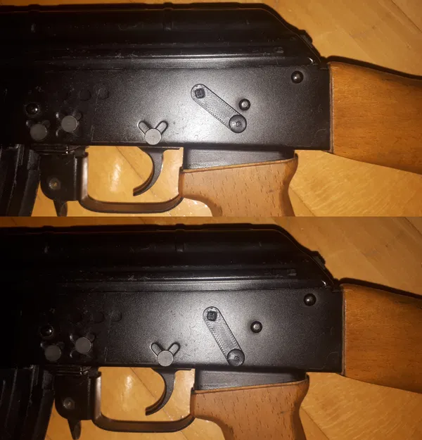 Cần gạt chọn chế độ bắn AK dùng hai bên (Ambidextrous AK fire selector) - Image 3