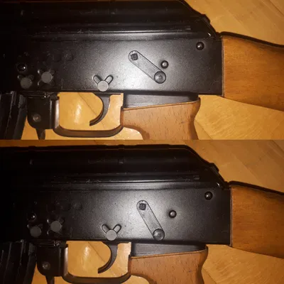 Cần gạt chọn chế độ bắn AK dùng hai bên (Ambidextrous AK fire selector)