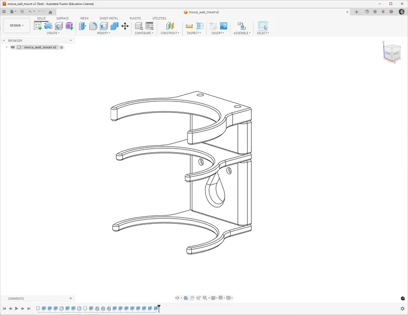 Giá Treo Tường Modun Cho Máy Pha Cà Phê Moka Express 9 Tách - Image 1