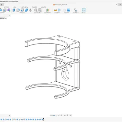 Giá Treo Tường Modun Cho Máy Pha Cà Phê Moka Express 9 Tách