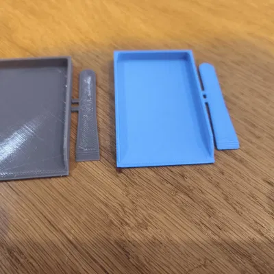 Bảng Trộn Màu Epoxy, Kim Loại Lỏng In 3D Kèm Thanh Khuấy