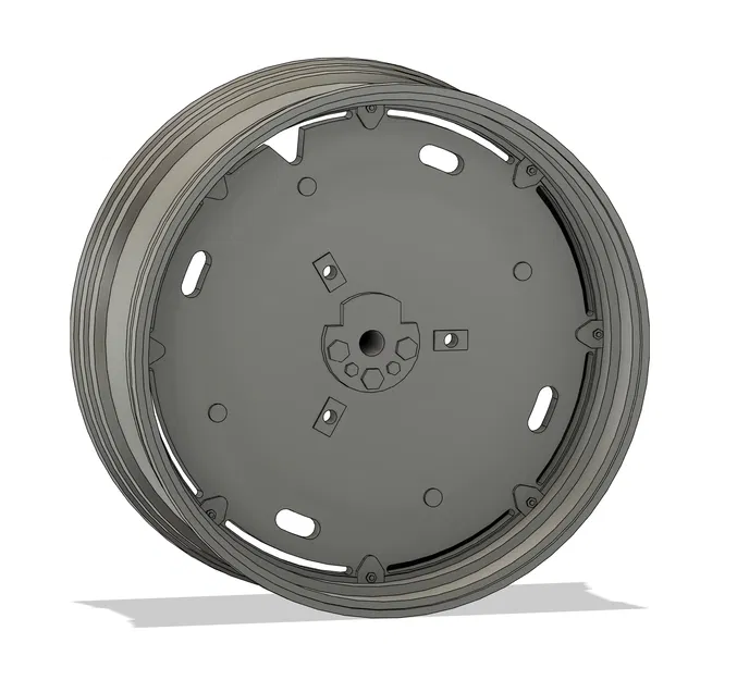 Mâm bánh sau John Deere - Tỉ lệ 1:8 - Image 1