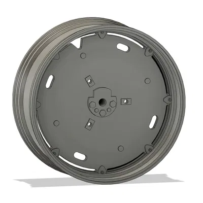 Mâm bánh sau John Deere - Tỉ lệ 1:8