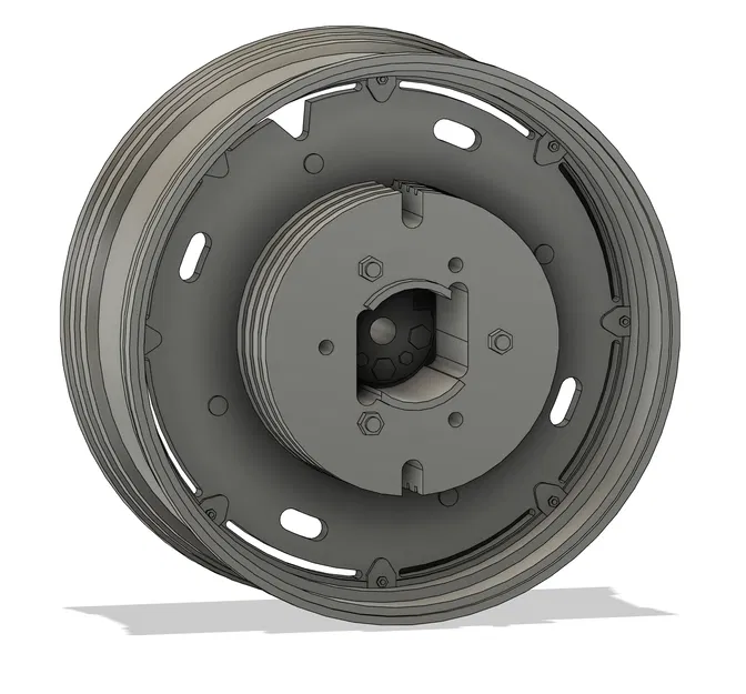 Mâm bánh sau John Deere - Tỉ lệ 1:8 - Image 2