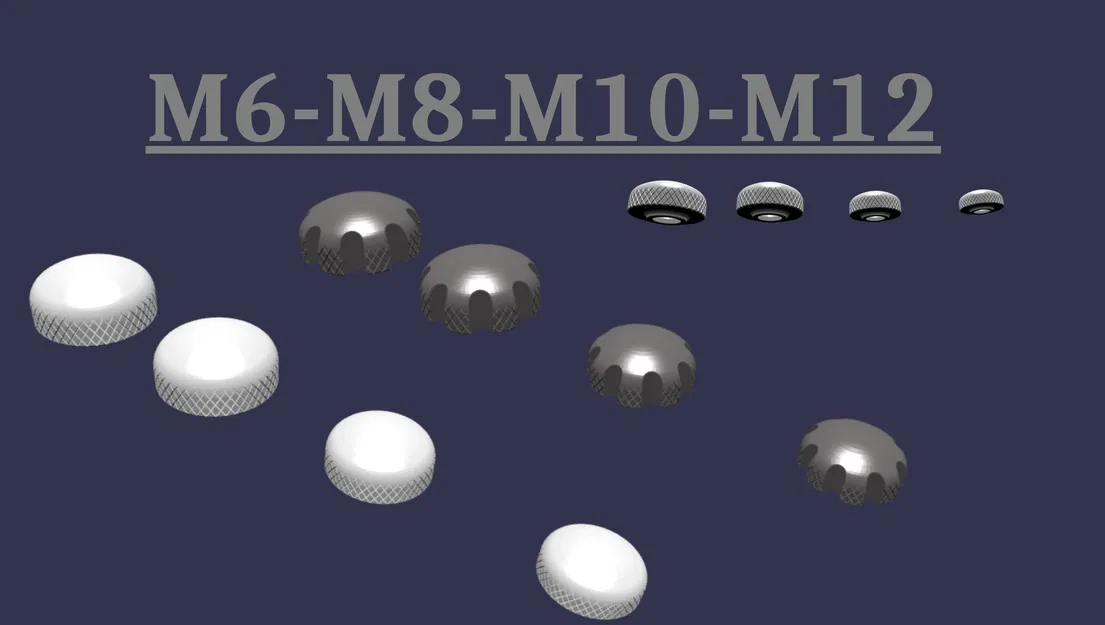 Tay cầm cho bu lông lục giác M6–M12 - Image 1