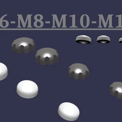 Tay cầm cho bu lông lục giác M6–M12