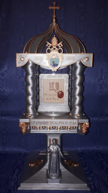 Mặt nhật/Hộp thánh tích phong cách Ambrosian (Ambrosian-style monstrance/reliquary) - Image 1