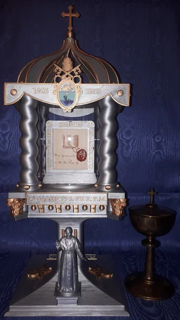 Mặt nhật/Hộp thánh tích phong cách Ambrosian (Ambrosian-style monstrance/reliquary) - Image 3