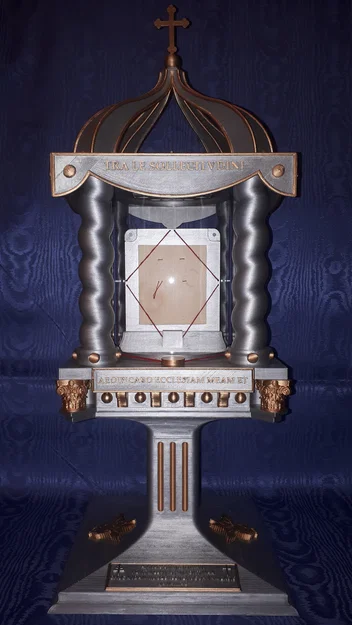 Mặt nhật/Hộp thánh tích phong cách Ambrosian (Ambrosian-style monstrance/reliquary) - Image 4