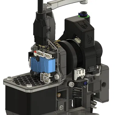 Ngàm gắn Orbitool O2S Toolboard cho RatRig VC4 Toolhead