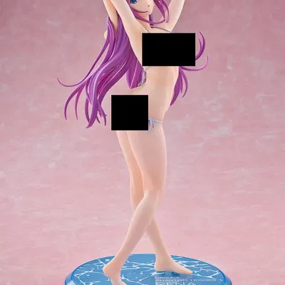 Cô Gái Anime/Hentai Dáng Cong Mặc Bikini (Mô Hình In 3D)