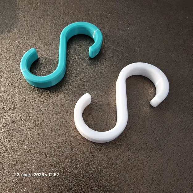 Móc chữ S IKEA Boaxel cho ống (S-hook) - Image 1