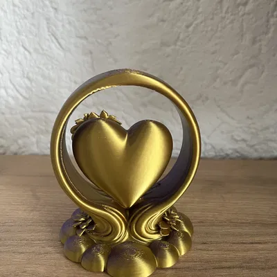 Tượng Điêu Khắc Trái Tim (Heart Sculpture)