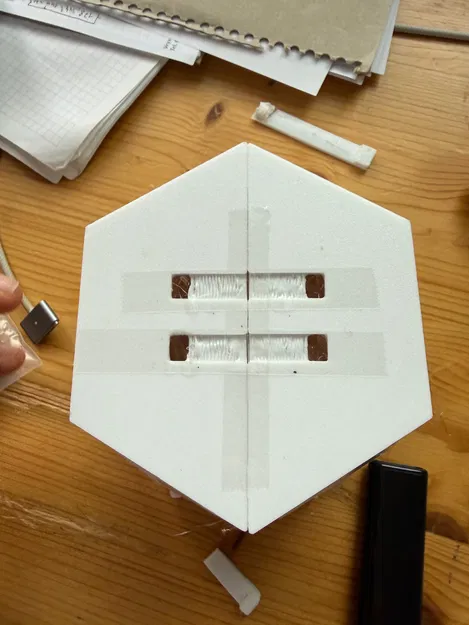 Cardcast | Khuôn ép lục giác làm bình hoa carton | Paper Casting - Image 7