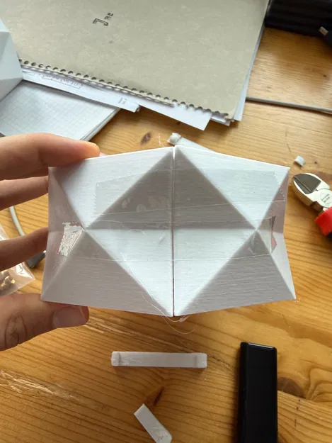 Cardcast | Khuôn ép lục giác làm bình hoa carton | Paper Casting - Image 8