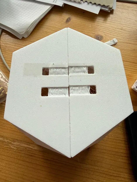 Cardcast | Khuôn ép lục giác làm bình hoa carton | Paper Casting - Image 12