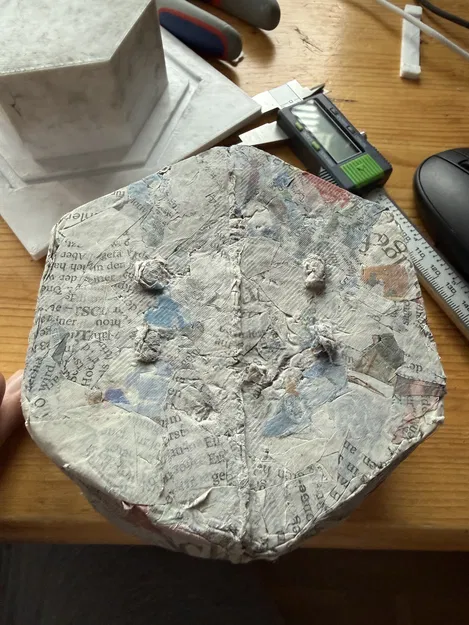 Cardcast | Khuôn ép lục giác làm bình hoa carton | Paper Casting - Image 28