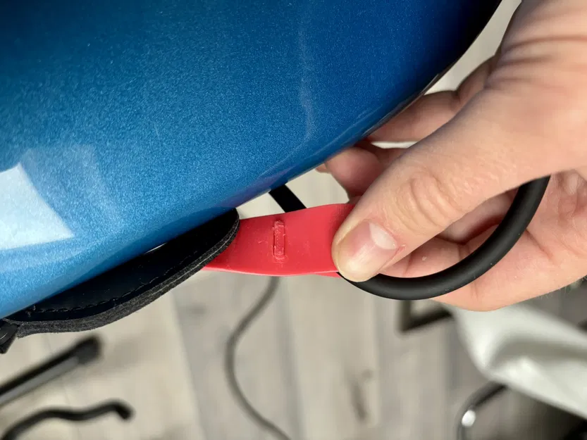 Chặn dây đeo guitar kèm bảo vệ vòng dây jack (Guitar Strap Block) - Image 3