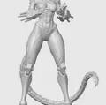 Tượng Cyber cat-girl figurine 44 - Thumbnail 1