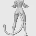 Tượng Cyber cat-girl figurine 44 - Thumbnail 2