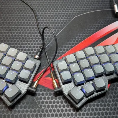 Case Corne Choc/Cherry v4