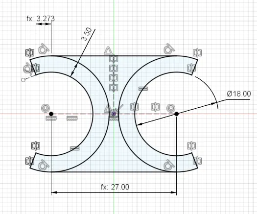 Ngàm giữ gậy trekking - MT500 / 18mm - Image 6