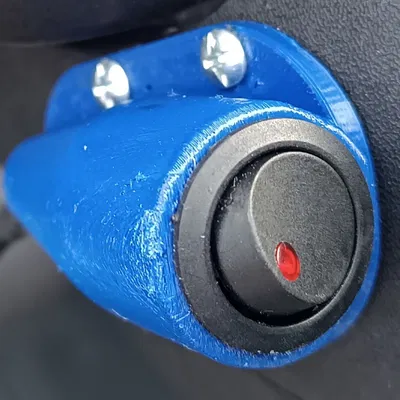 Vỏ gắn công tắc 20mm dạng cone (thuôn) – 20mm Switch Housing