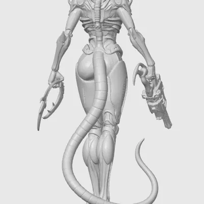 Figurine cô mèo cyber #47