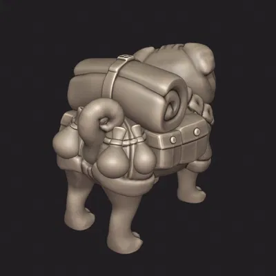 Pack Pug – Pug thồ đồ cho party phiêu lưu