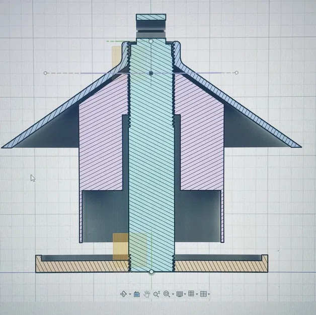 Vogelhaus Manni – Nhà chim đơn giản để cho ăn trong vườn - Image 3
