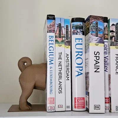 Kệ Sách Hình Chó Pug 3D Độc Đáo