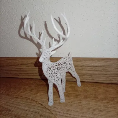 Mô Hình Hươu Nai 3D "Reh" - Trang Trí Bàn Độc Đáo