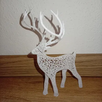 Mô Hình Hươu Nai 3D "Reh" - Trang Trí Bàn Độc Đáo