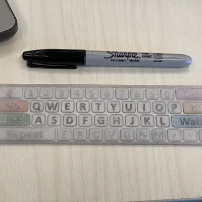 Bàn phím SP đeo được cho Deaf-Blind (AAC) – PanicSphere