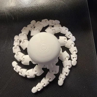 Mô Hình Bạch Tuộc 3D Bẻ Cong Linh Hoạt - Đồ Chơi Sáng Tạo