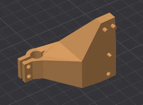 Ngàm gắn đồng hồ so để cân chỉnh bàn in - Image 2