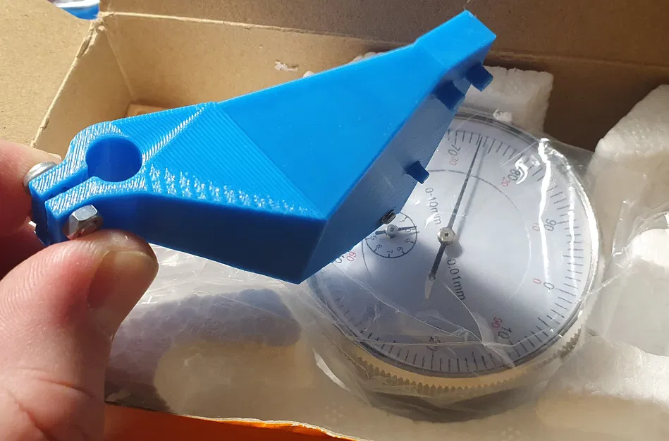 Ngàm gắn đồng hồ so để cân chỉnh bàn in - Image 5